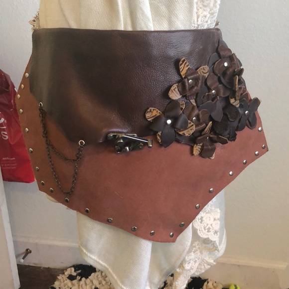 Free People Handbags - Boho flower bag